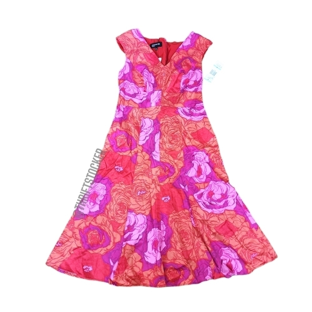 Jones New York floral printed dress - Picture 2 of 9